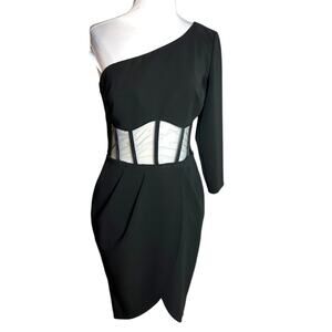 NWT Elisabetta Franchi corset waist dress Sz 42